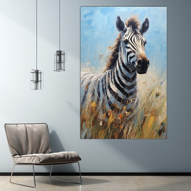 Zebra Painting Artist